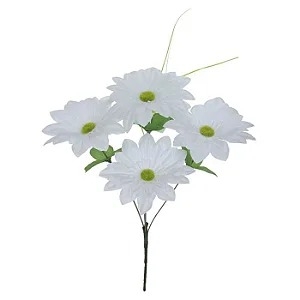 FLOR ARTIFICIAL PAPOULA X5 30CM UN. H8