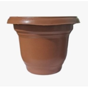 VASO REDONDO 1,2L TERRACOTA UN. NOVA AQUILA